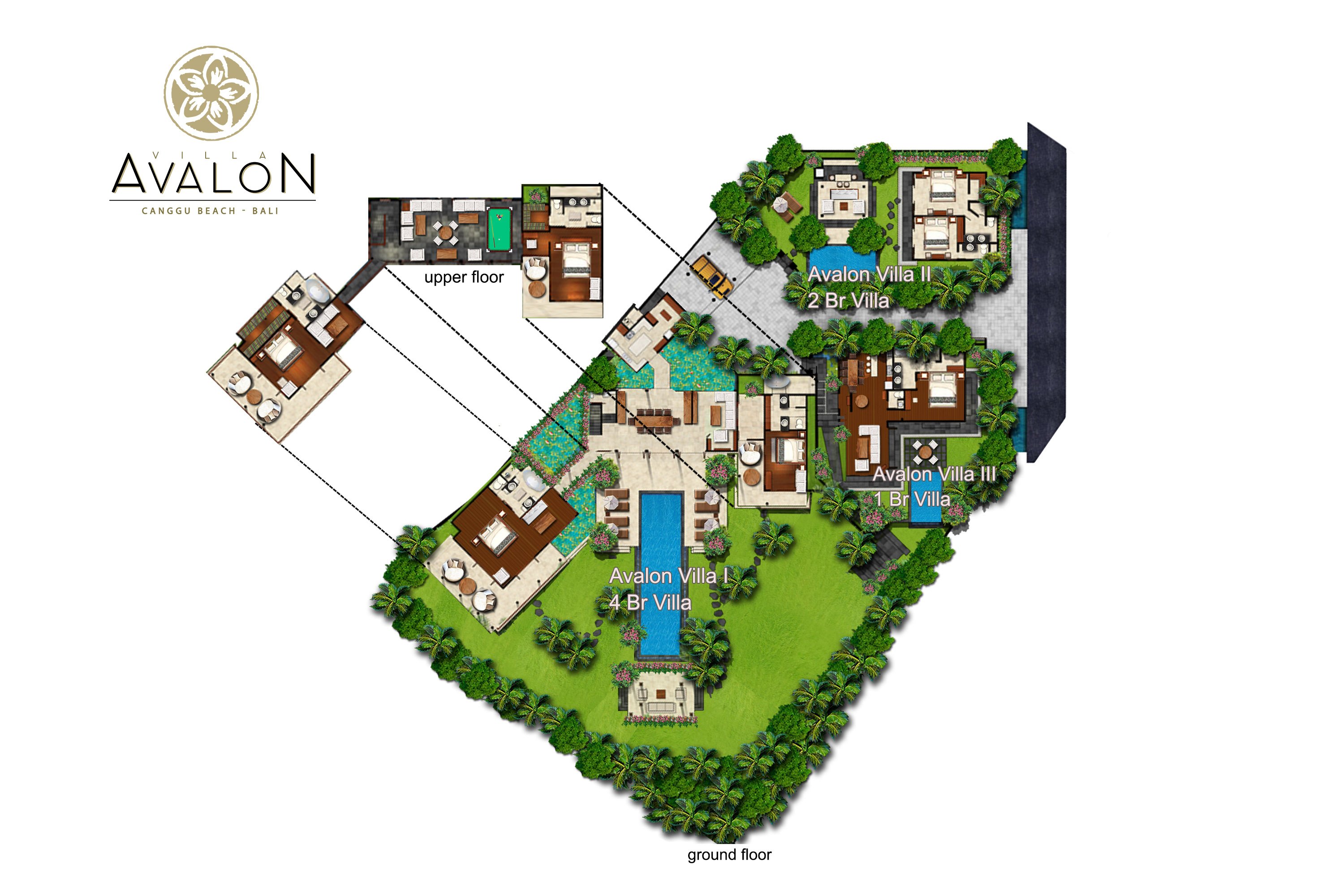 Villa Avalon Floorplan